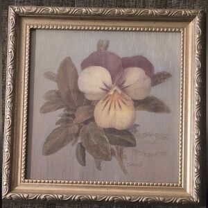 Danhui February Violet framed picture